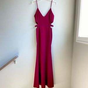 Windsor | Burgundy Long dress